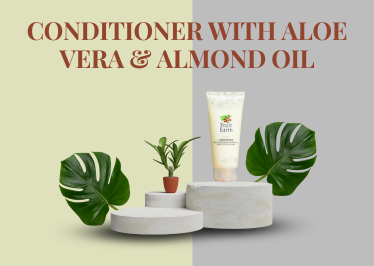 Conditioner with Aloevera Almond Oil for hair