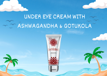 Under Eye Cream With Ashwagandha and Gotukola for eyes